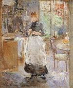 Berthe Morisot In the Dining Room Sweden oil painting artist